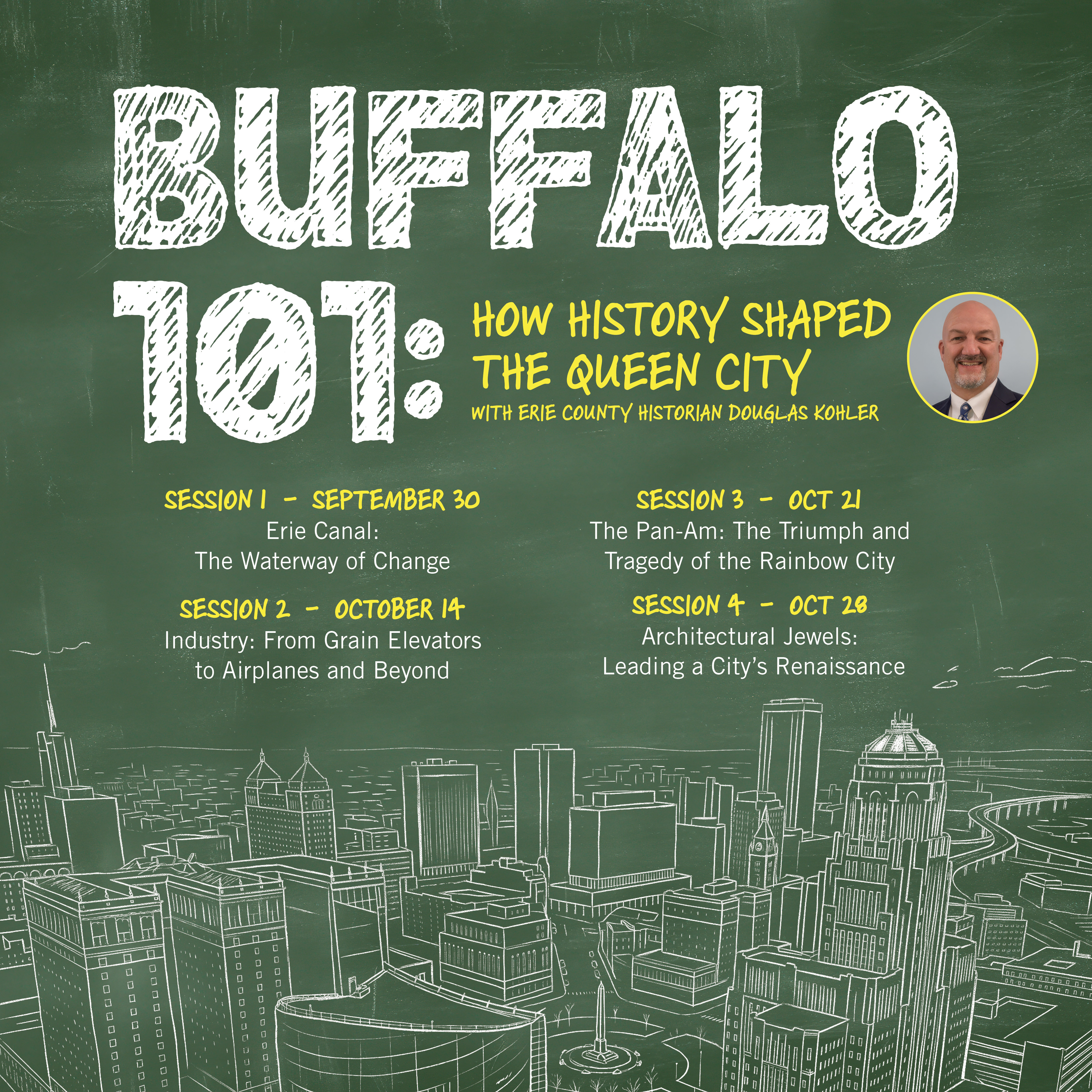 Buffalo 101: How History Shaped the Queen City - Session 1 - logo